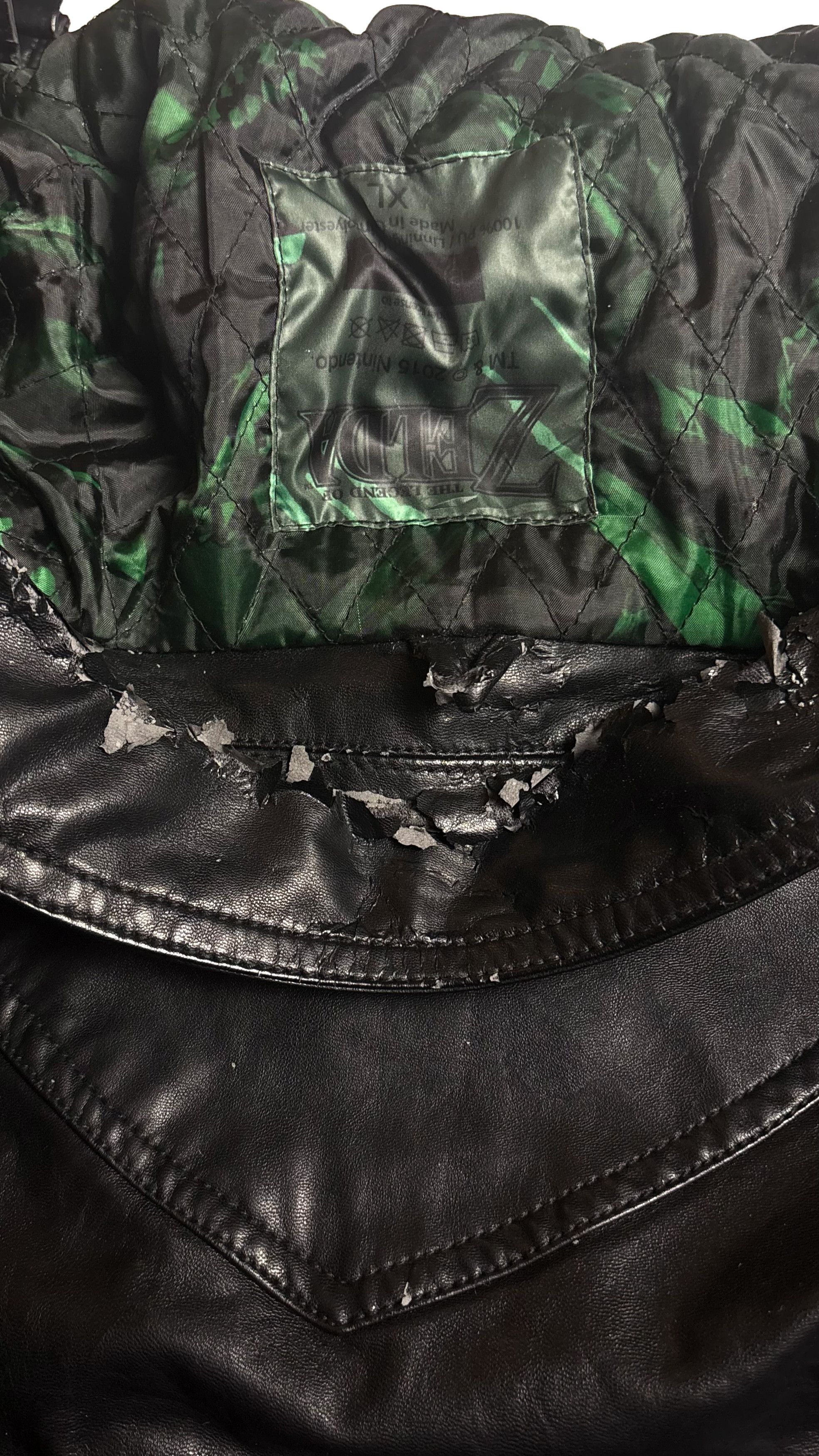 Vintage Vintage The Legend of Zelda biker jacket Size US XL / EU 56 / 4 - 11 Thumbnail