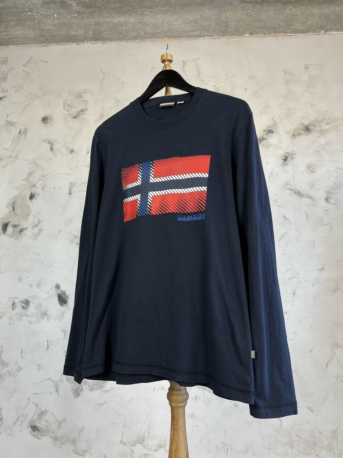 Napapijri Napapijri Long Sleeve Shirt Size M - L Size US L / EU 52-54 / 3 - 1 Thumbnail