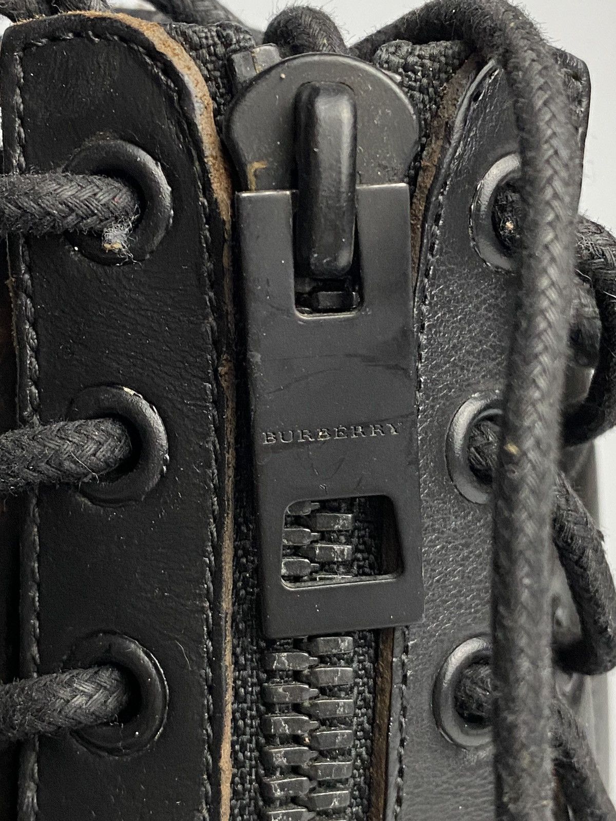 Burberry Burberry Combat Leather Boots Size US 11 / EU 44 - 8 Thumbnail