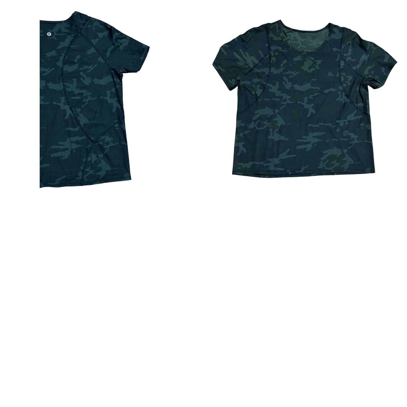 Lululemon Lululemon Outrun the Heat Short Sleeve Camo Green Workout Shirt Top Women Sz M Size M / US 6-8 / IT 42-44 - 8 Thumbnail