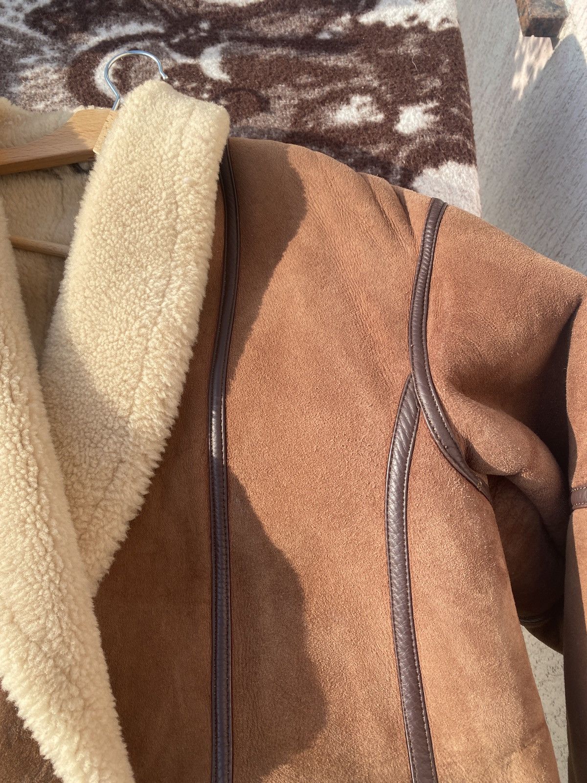 Vintage Hide Society genuine sheepskin jacket Size US XL / EU 56 / 4 - 12 Thumbnail