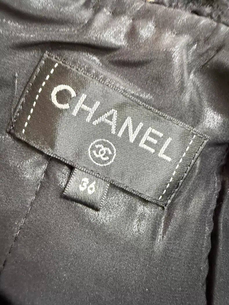 Chanel Chanel Knitted half-length skirt Size 24" / US 00 / IT 34 - 4 Thumbnail