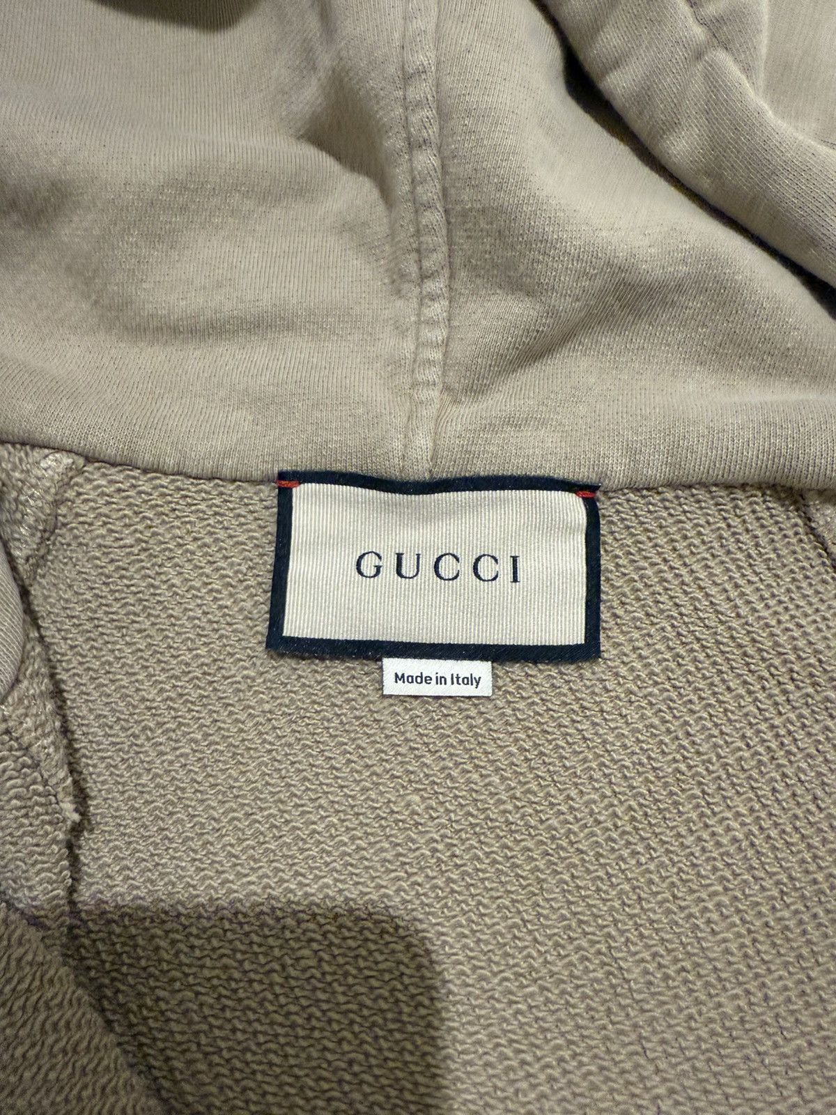 Gucci Gucci Jersey Quarter-Zip Drawstring Sweatshirt Size US S / EU 44-46 / 1 - 5 Thumbnail