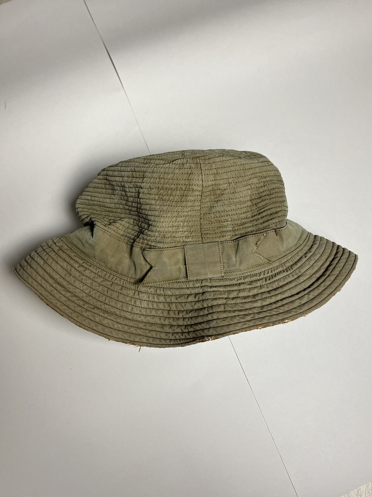 Burberry burberry kapital/visvim boro sashiko vibe vintage bucket hat Size ONE SIZE - 4 Thumbnail