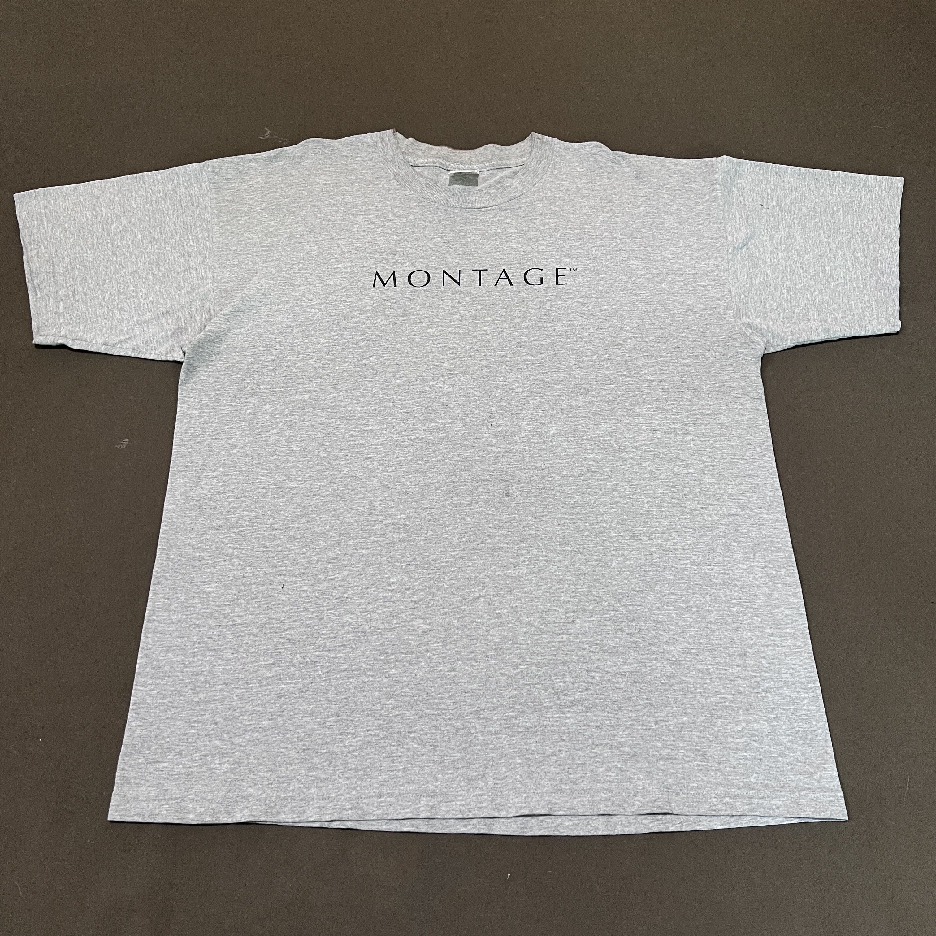 Vintage Vintage Y2K MONTAGE Promo Tee XL Size US XL / EU 56 / 4 - 2 Thumbnail