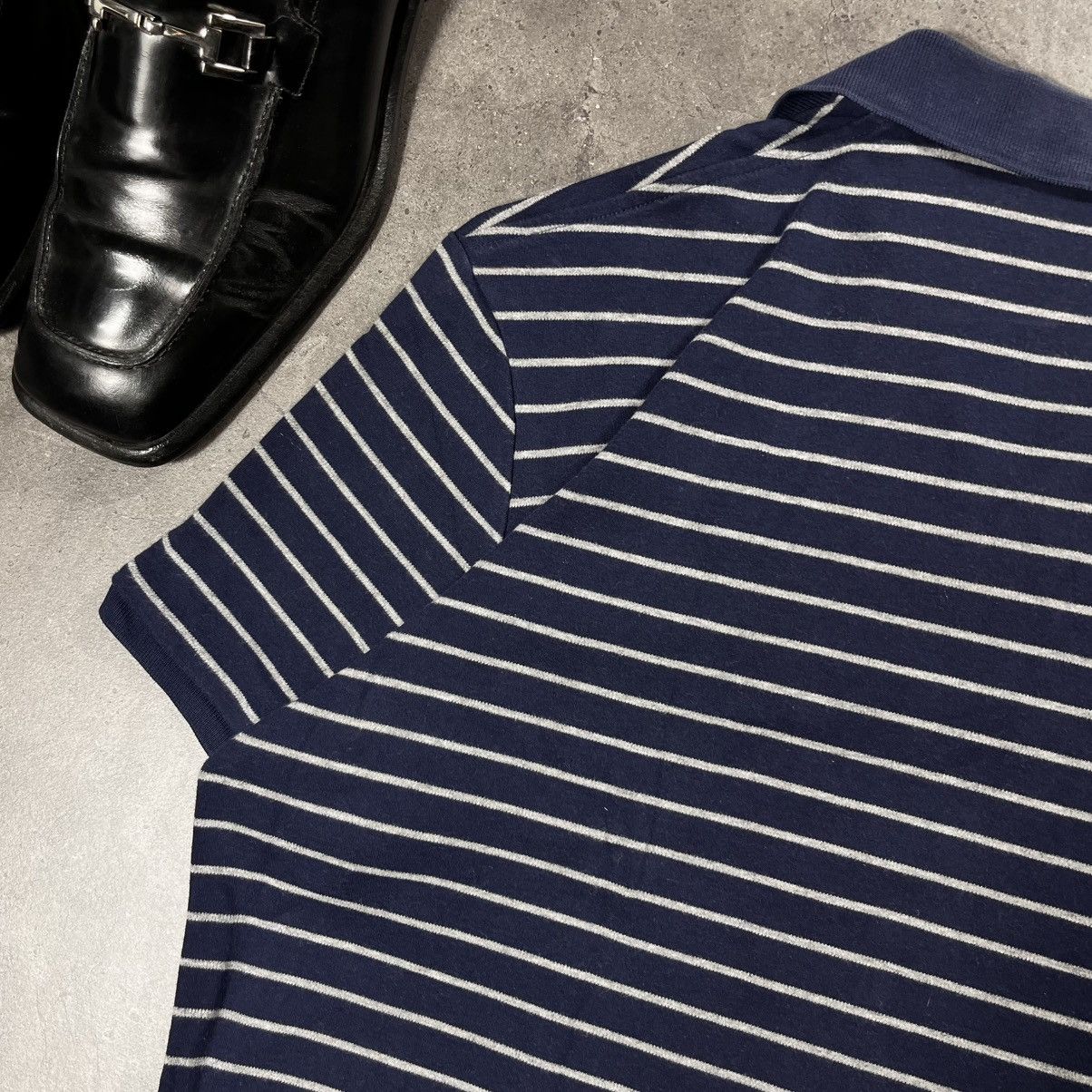 Polo Ralph Lauren Vintage Polo Ralph Lauren Striped Rugby Shirt Oxford Pony Size US L / EU 52-54 / 3 - 12 Thumbnail