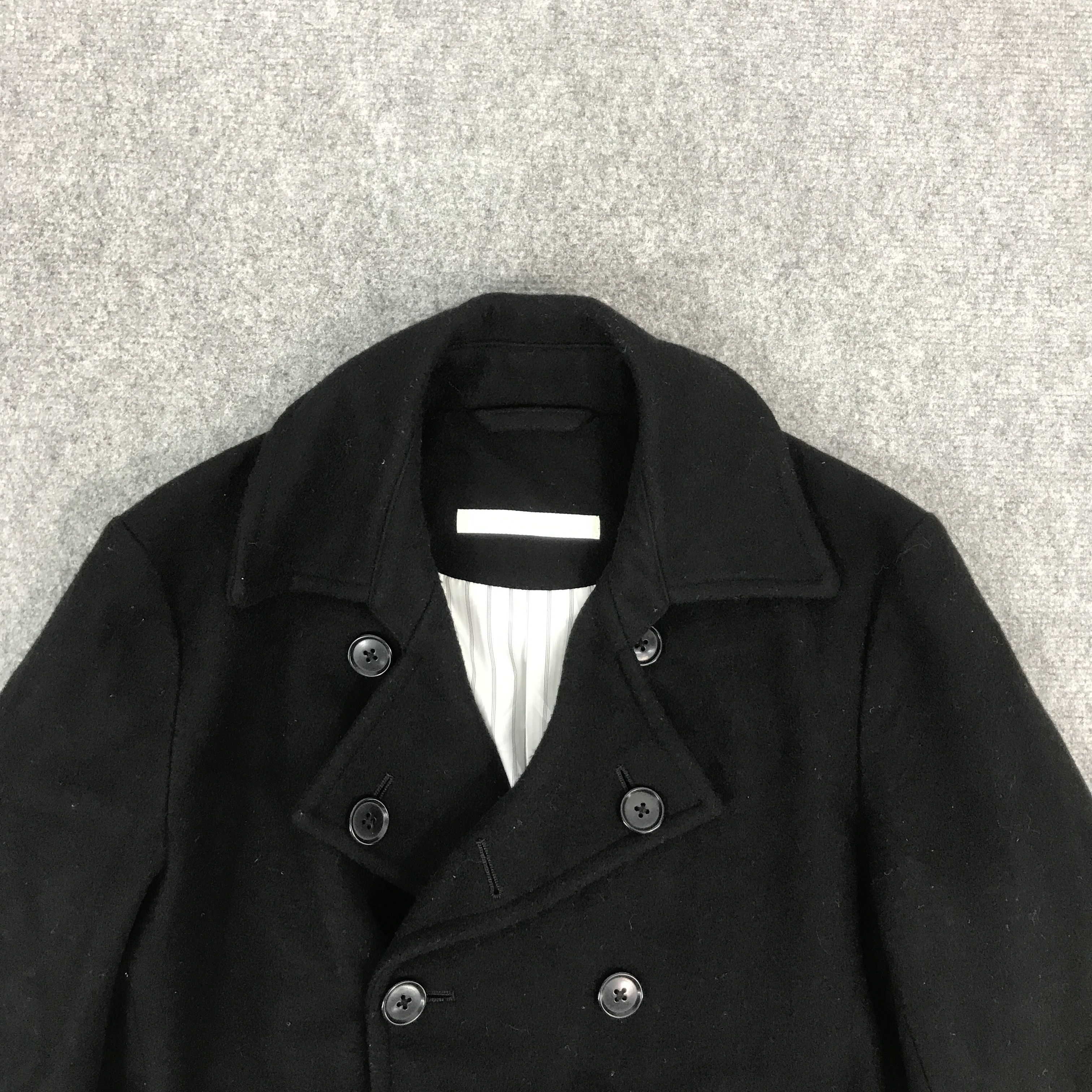 Designer × Japanese Brand MALE & CO DOUBLE BREASTED PUNK JAPAN WOOL JACKET Size US M / EU 48-50 / 2 - 3 Thumbnail