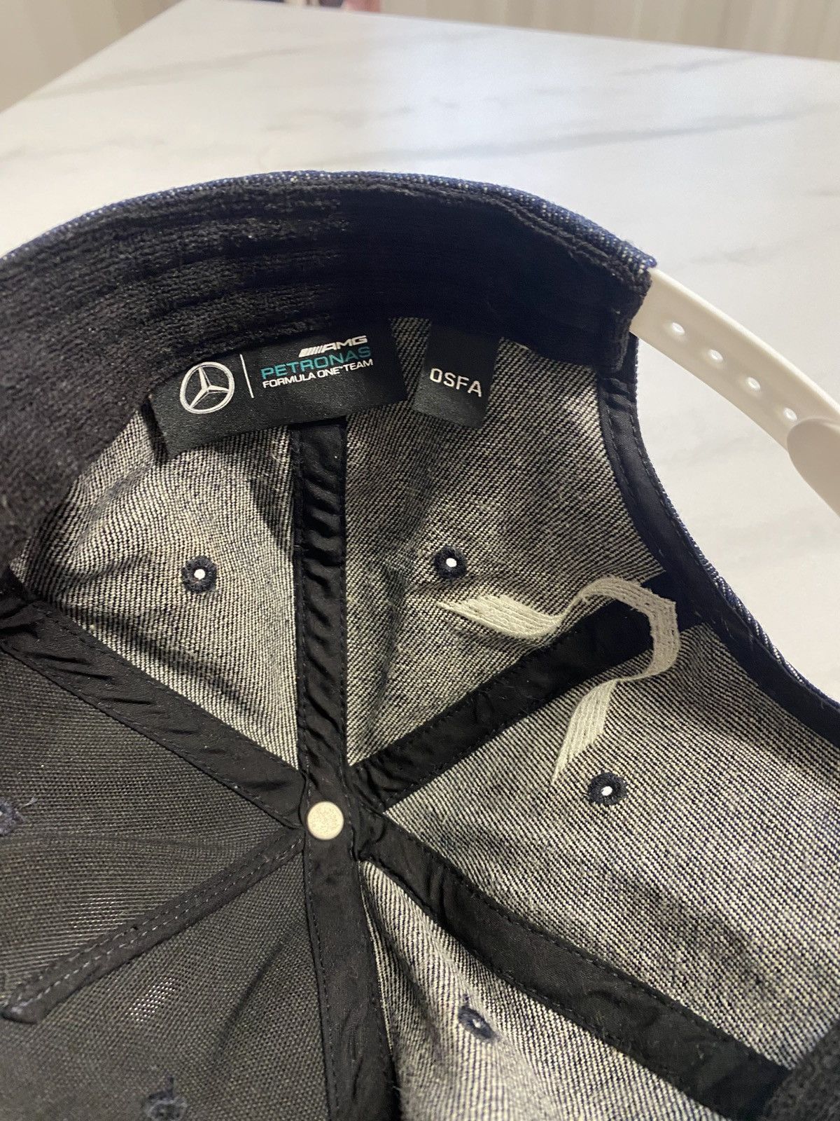 Mercedes-Benz Mercedes Benz Lewis Hamilton F1 Petronas AMG Grand Prix cap Size ONE SIZE - 7 Thumbnail