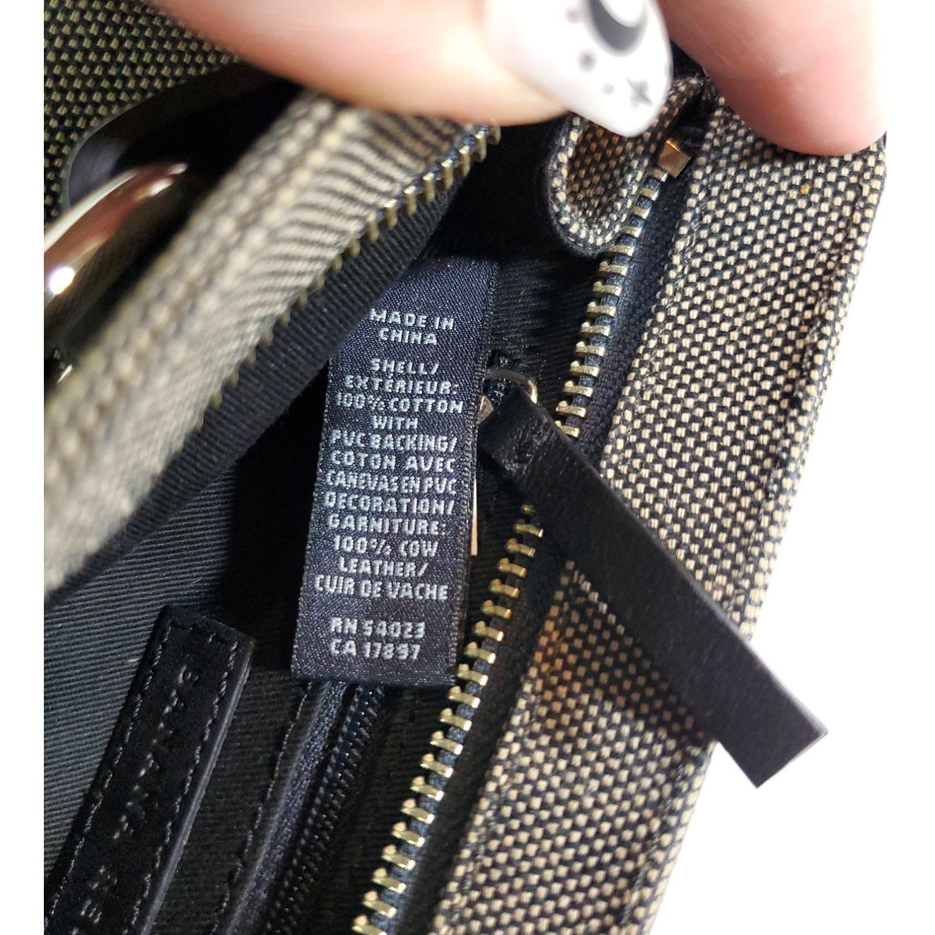 Banana Republic Banana Republic | Black and Tan Clutch w/ Leather Accents Size ONE SIZE - 6 Thumbnail