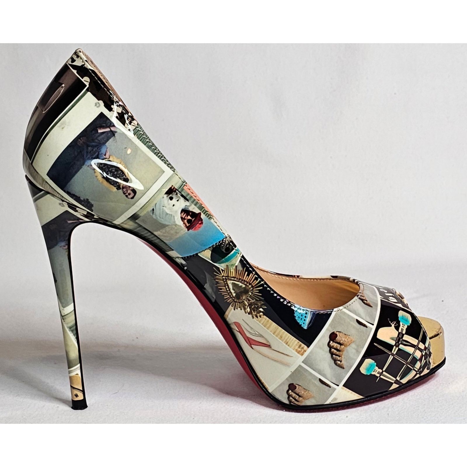 Christian Louboutin Christian Louboutin Very Privé patent leather heels Size US 5 / IT 35 - 8 Thumbnail