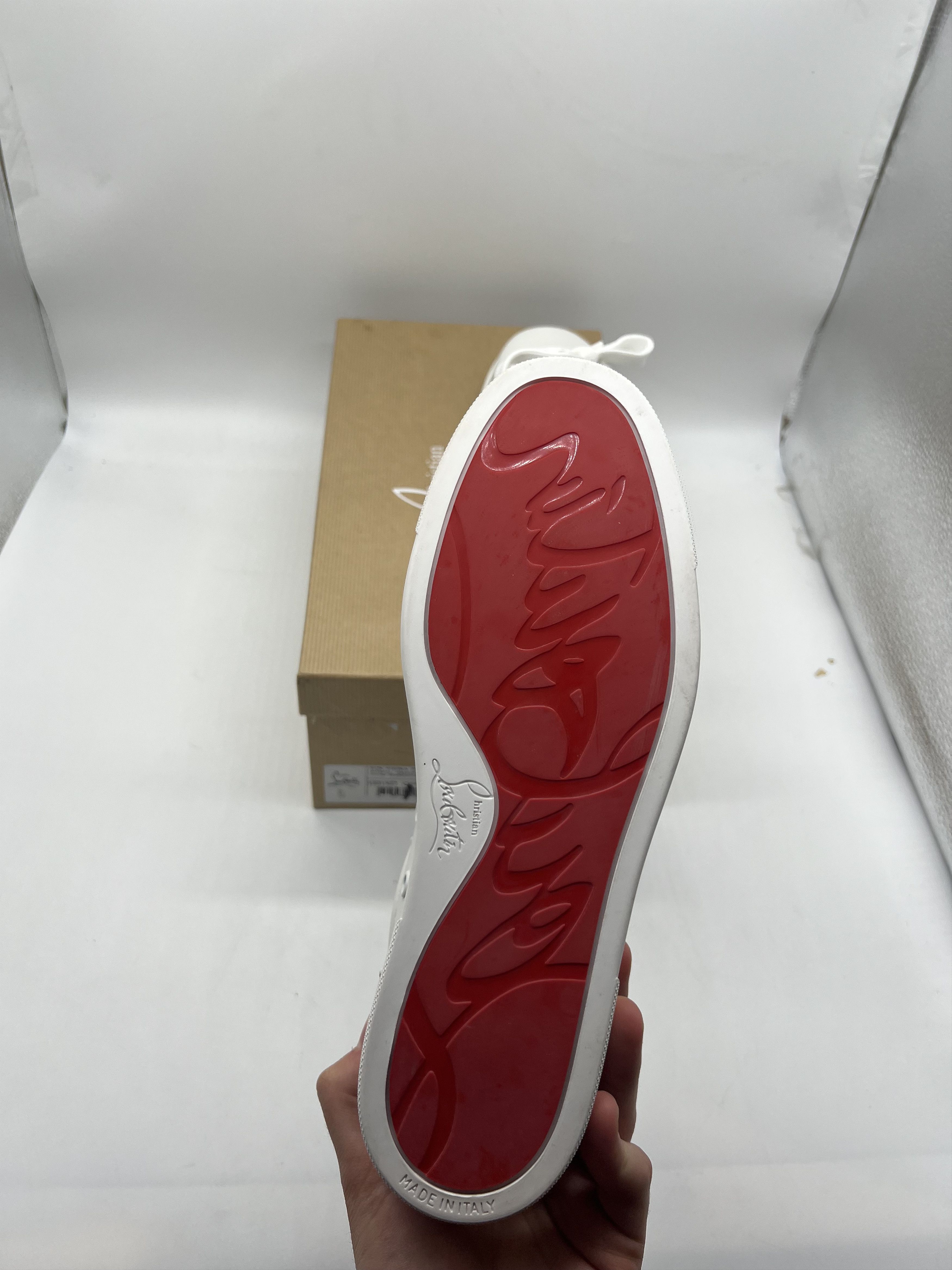 Christian Louboutin Christian Louboutin Fun Vieira Sneakers White EU 40 Size US 10.5 / IT 40.5 - 6 Thumbnail