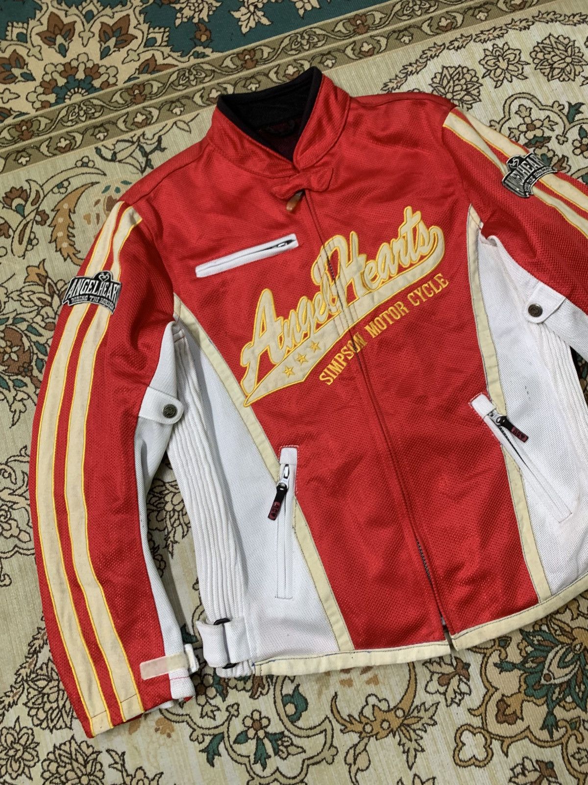 Sports Specialties VINTAGE SIMPSON MOTOR CYCLE JACKET Size US M / EU 48-50 / 2 - 3 Thumbnail