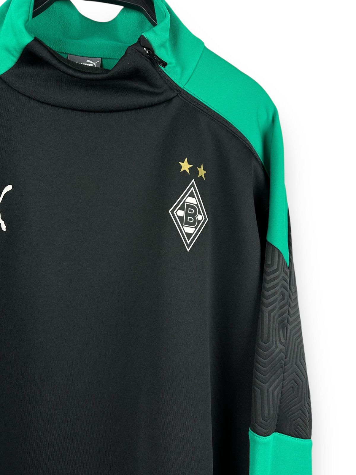 Puma Borussia Mönchengladbach Puma Zip Training Top Long Sleeve Size US XL / EU 56 / 4 - 3 Thumbnail