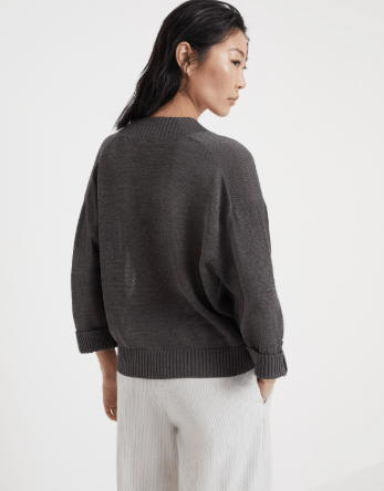 Brunello Cucinelli o1la1rc1a0425 Cardigan in Grey Size L / US 10 / IT 46 - 2 Thumbnail