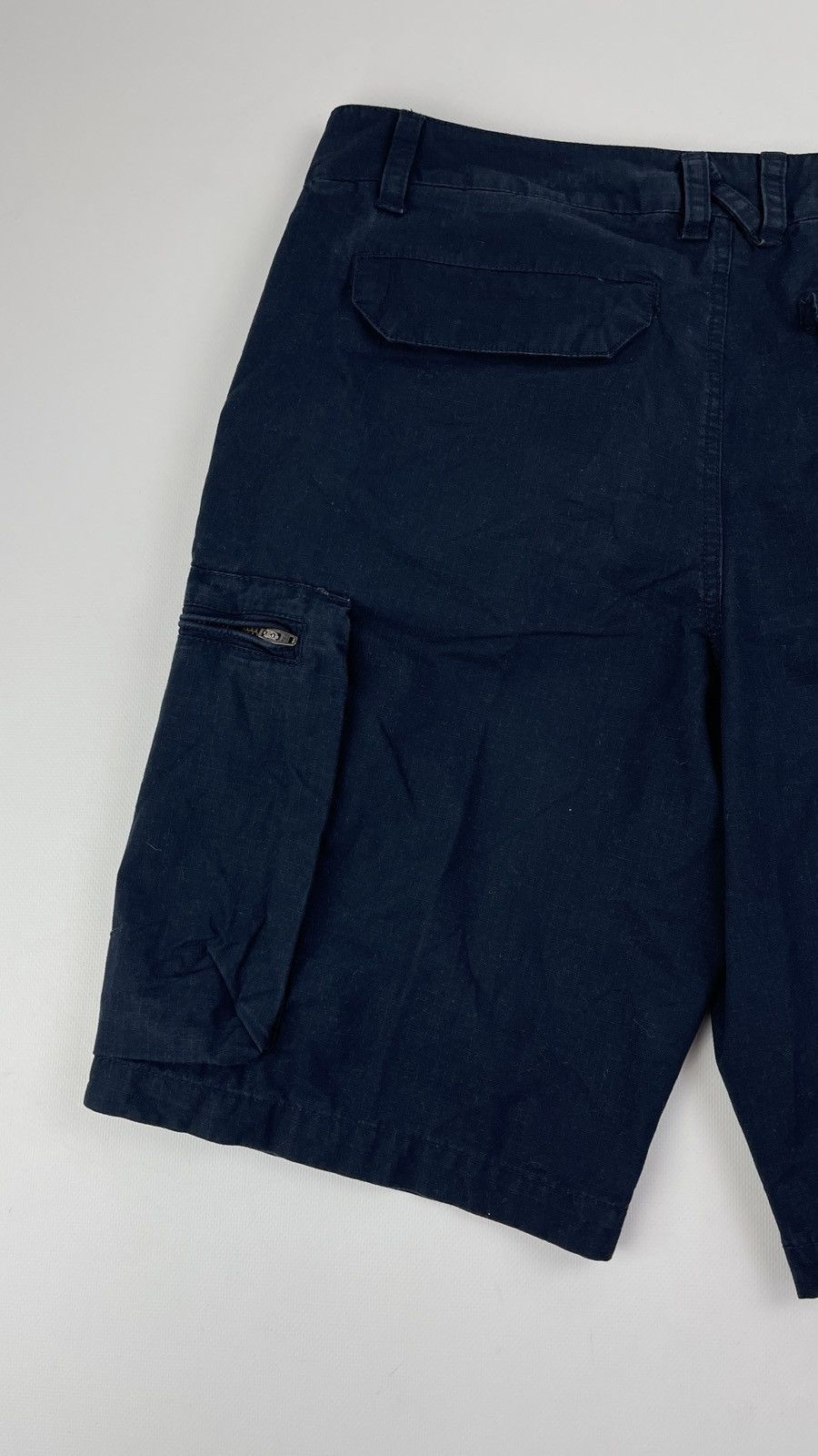 Nike × Vintage Nike Cargo Cotton Shorts Embroidered Logo Size US 32 / EU 48 - 4 Thumbnail