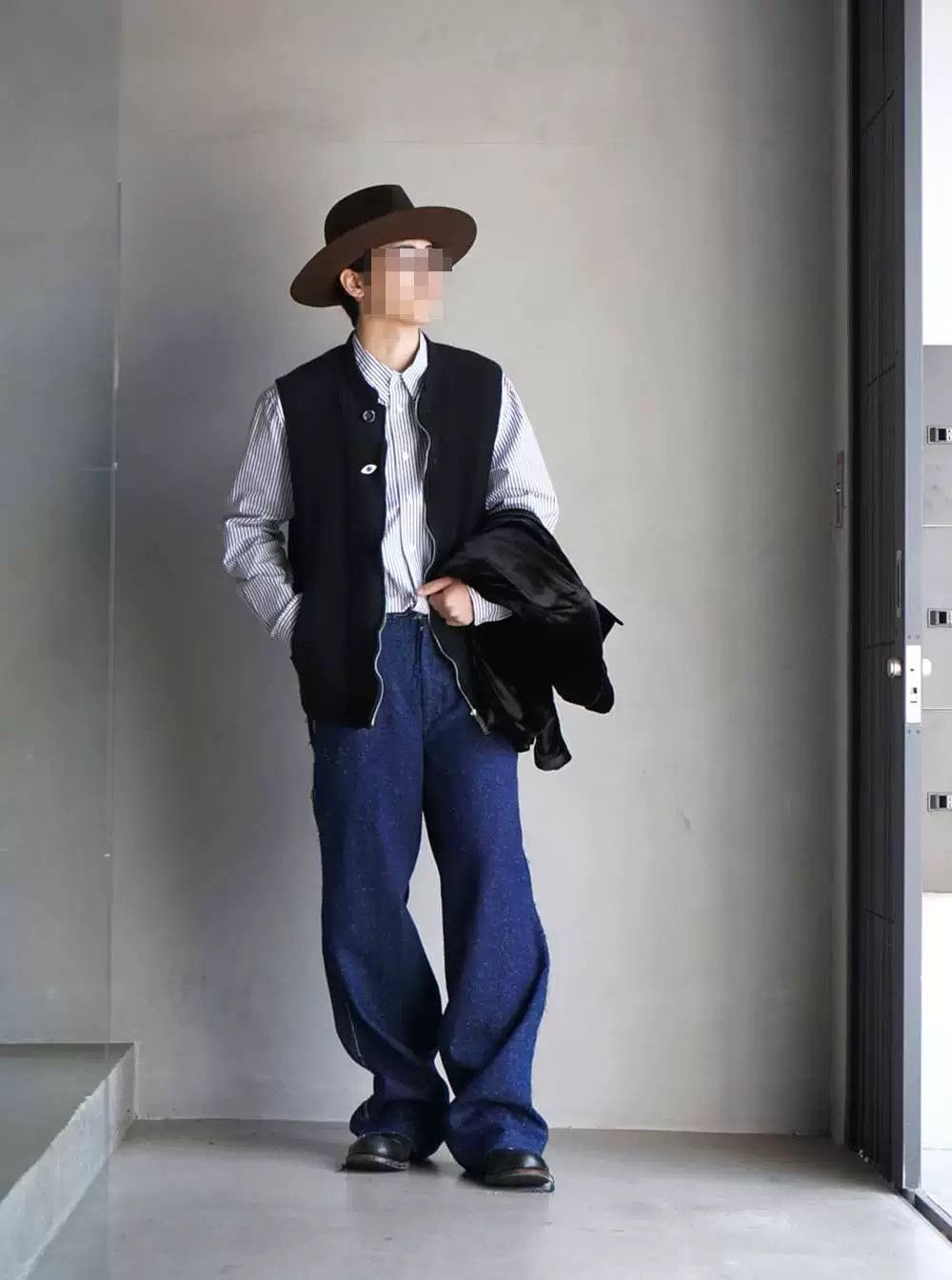 Undercover undercover felted wool stand-collar vest Size US L / EU 52-54 / 3 - 1 Thumbnail