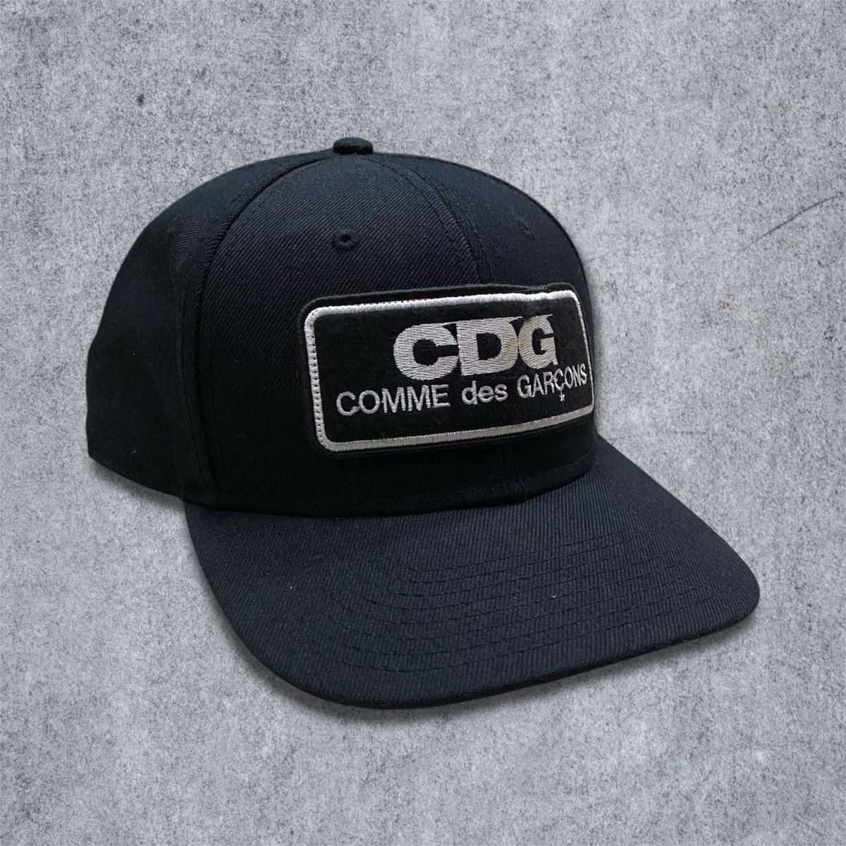 【COMME des GARCONS】CDG LOGO PATCH CAP COMME des GARÇONS Announces New CDG Line | Hypebeast