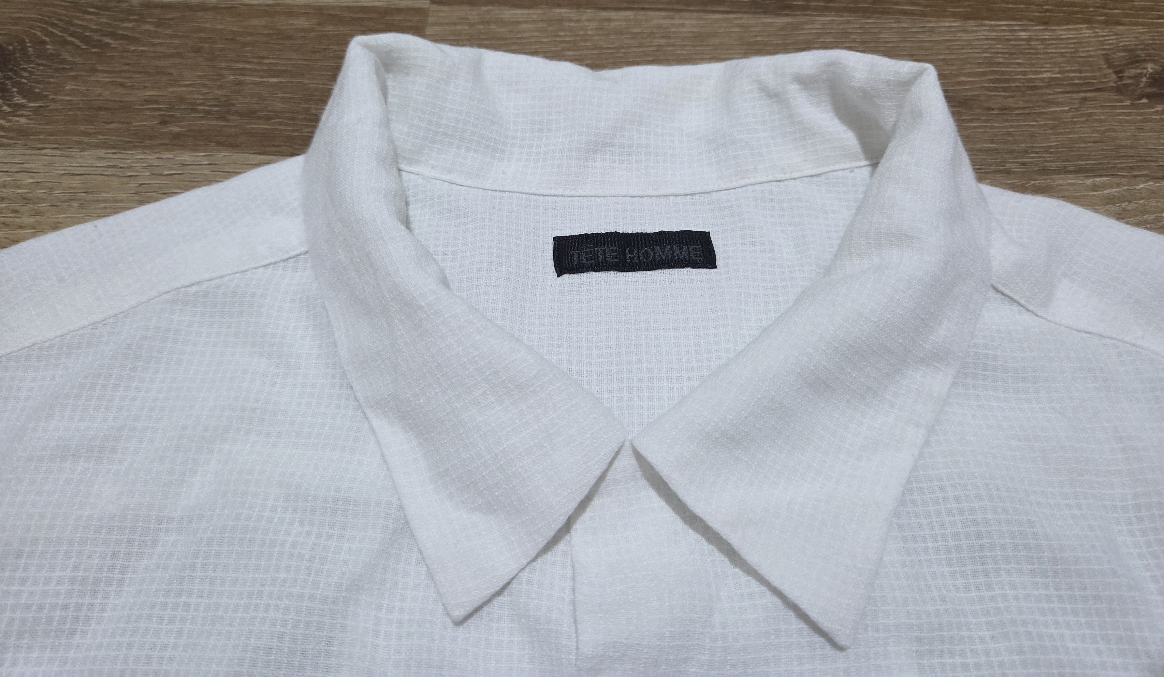 Japanese Brand Vintage Tete Homme Kazutaka Katoh Rayon Issey Miyake Shirt Size US M / EU 48-50 / 2 - 5 Thumbnail