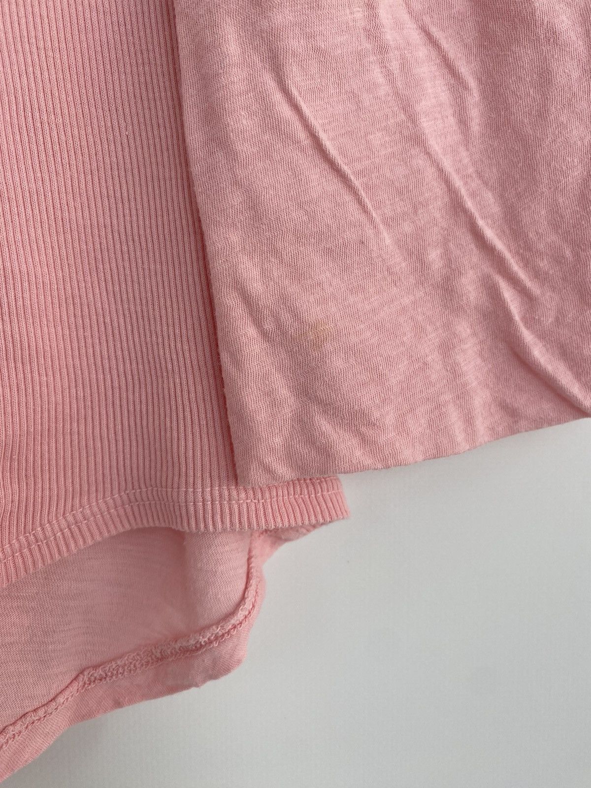 James Perse Standard James Perse Light Pink 3/4 Sleeve Button Up Shirt Size M / US 6-8 / IT 42-44 - 9 Thumbnail