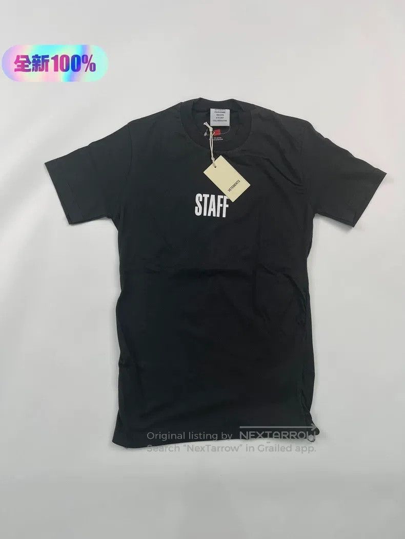 Vetements Vetements T-shirt Black Size US XS / EU 42 / 0 - 1 Thumbnail