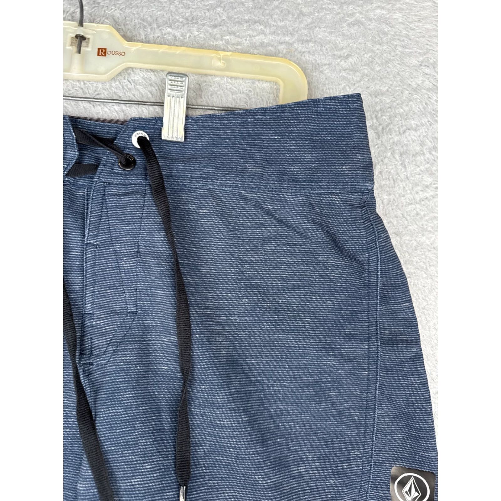 Volcom Volcom Bottom Adult 28 Blue Heather Rear Pocket Swim Trunks Surf Beach Pool 28x10 Size US 28 / EU 44 - 5 Thumbnail
