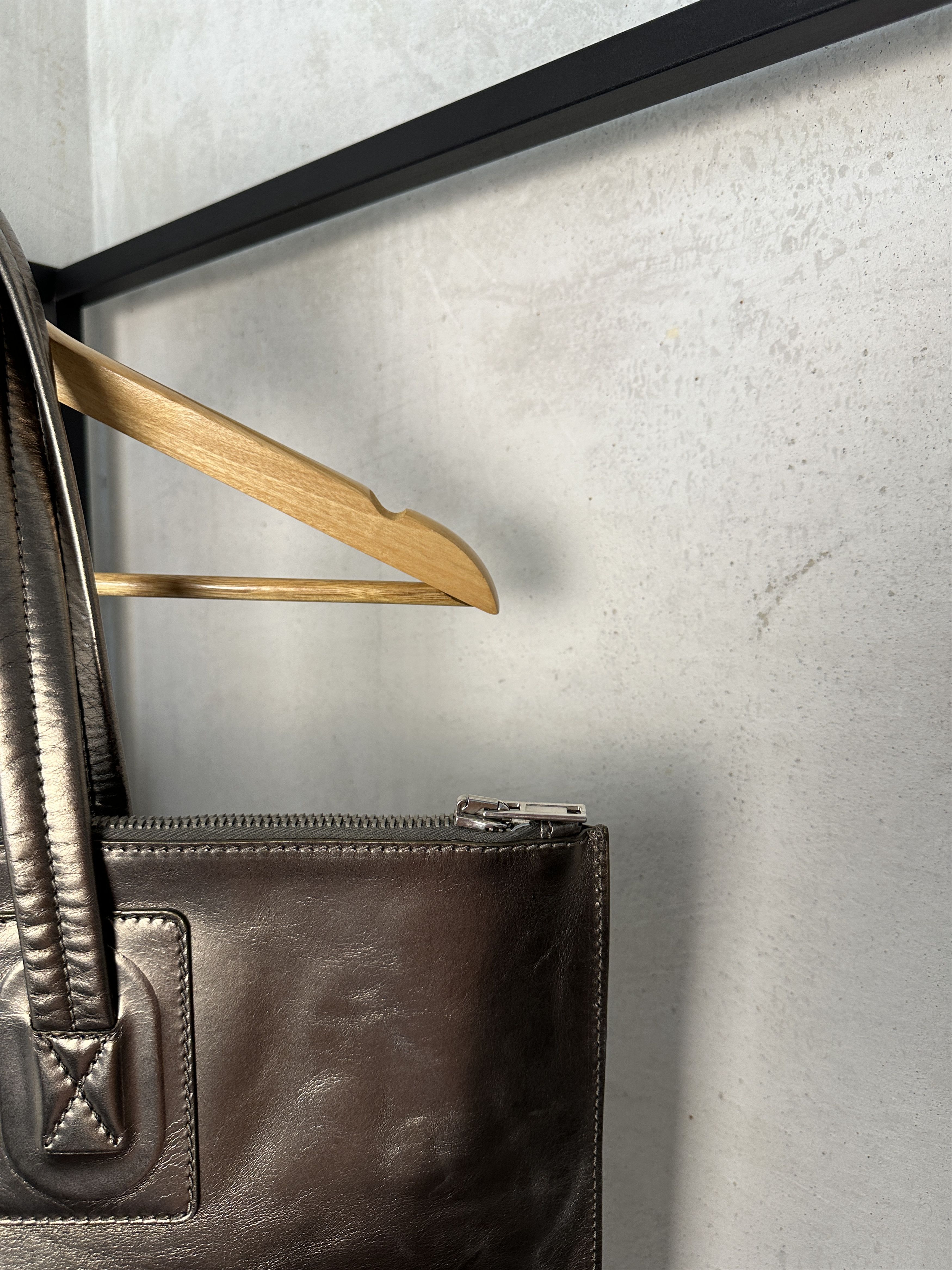 Rick Owens Rick Owens SS13 Island Metallic Gold Tote Bag Size ONE SIZE - 7 Thumbnail