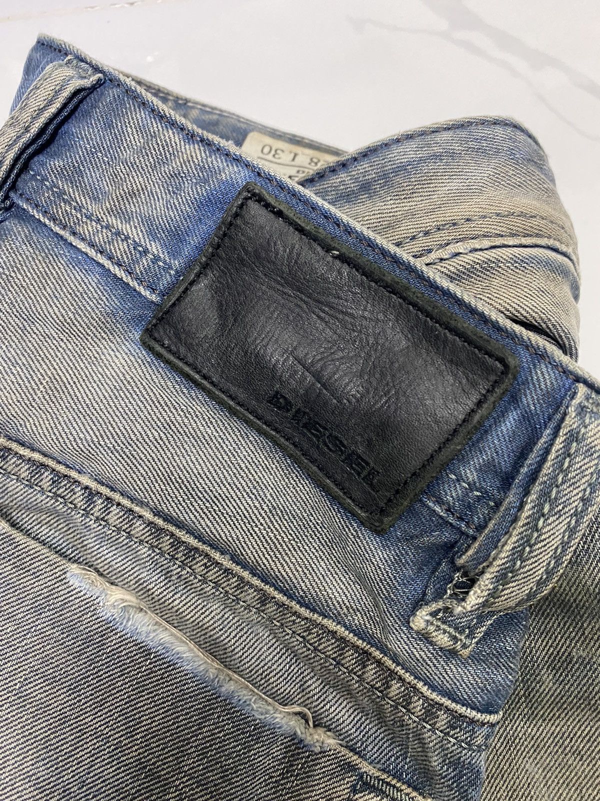 Diesel DIESEL RUSTY DISTRESSED DENIM JEANS Size US 30 / EU 46 - 7 Thumbnail