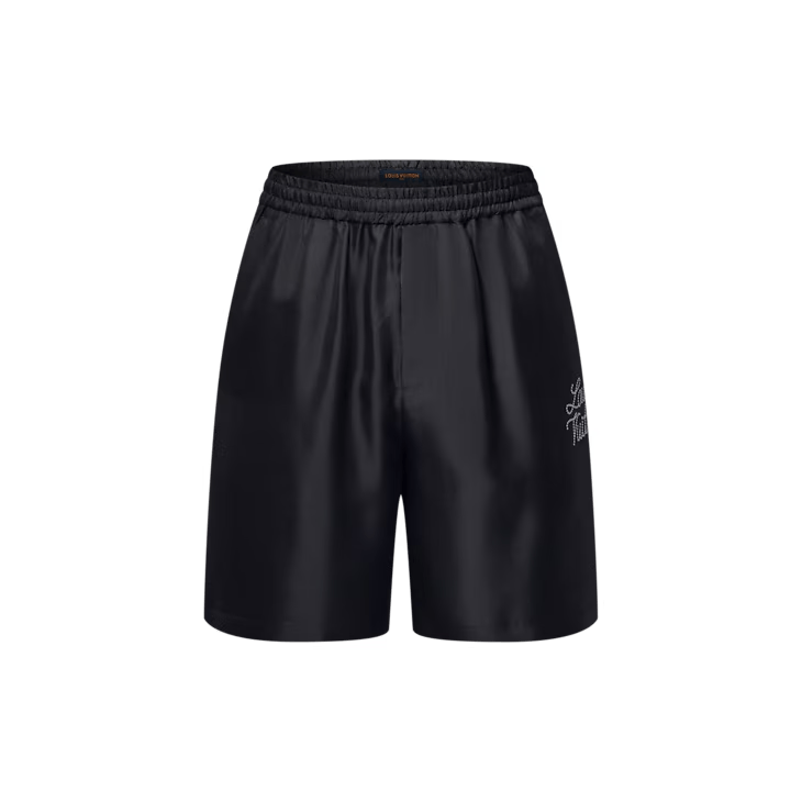 Louis Vuitton Printed Signature Silk Shorts Size US 30 / EU 46 - 1 Thumbnail