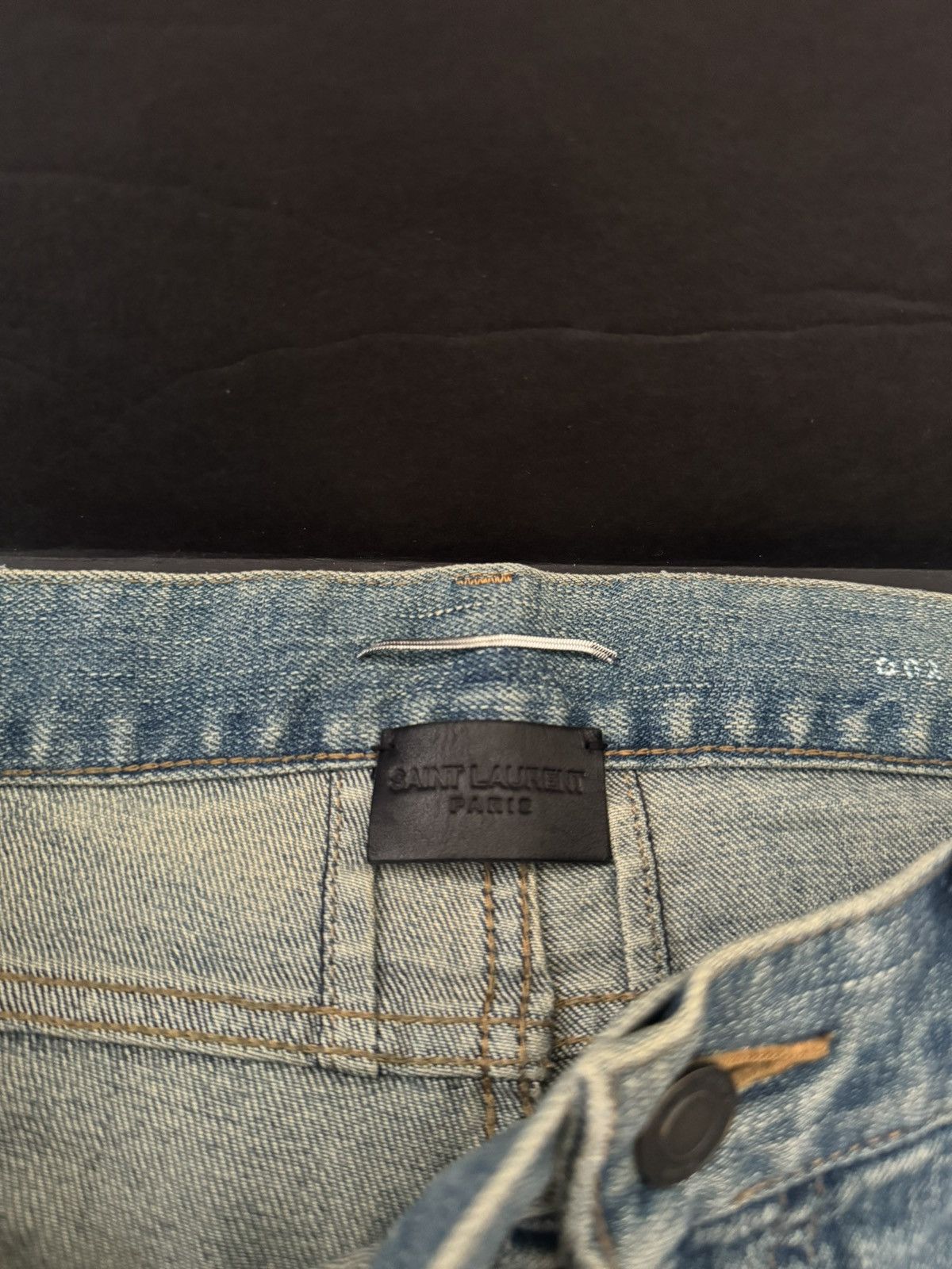 Saint Laurent Paris Saint Laurent Paris Crash Destroyed Jeans 30 Hedi Slimane Size US 30 / EU 46 - 7 Thumbnail