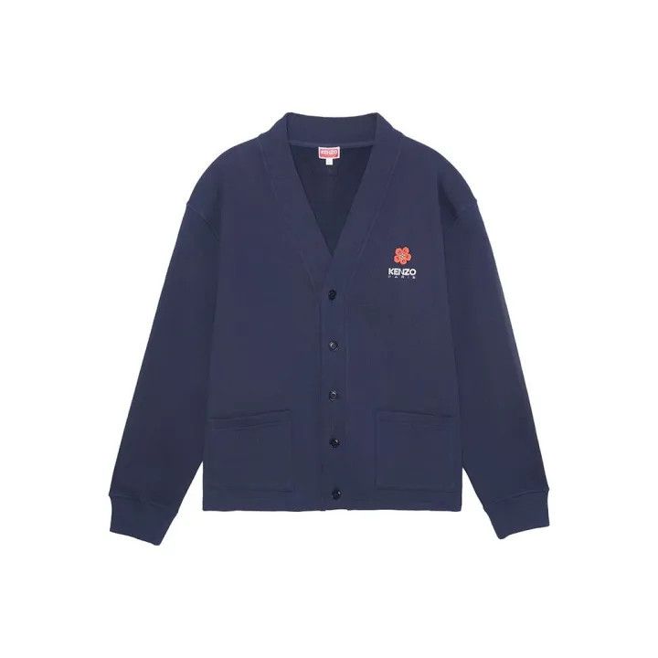Kenzo KENZO x Nigo BOKE Floral Print Knit Cardigan 0079 Size US L / EU 52-54 / 3 - 1 Thumbnail
