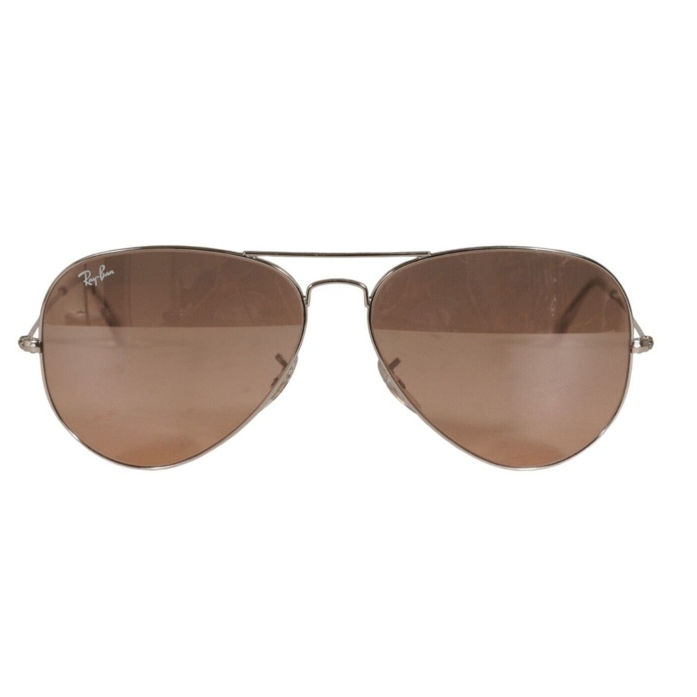 RayBan Aviator Large Metal Sunglasses Silver RB 3025 Size ONE SIZE - 10 Thumbnail