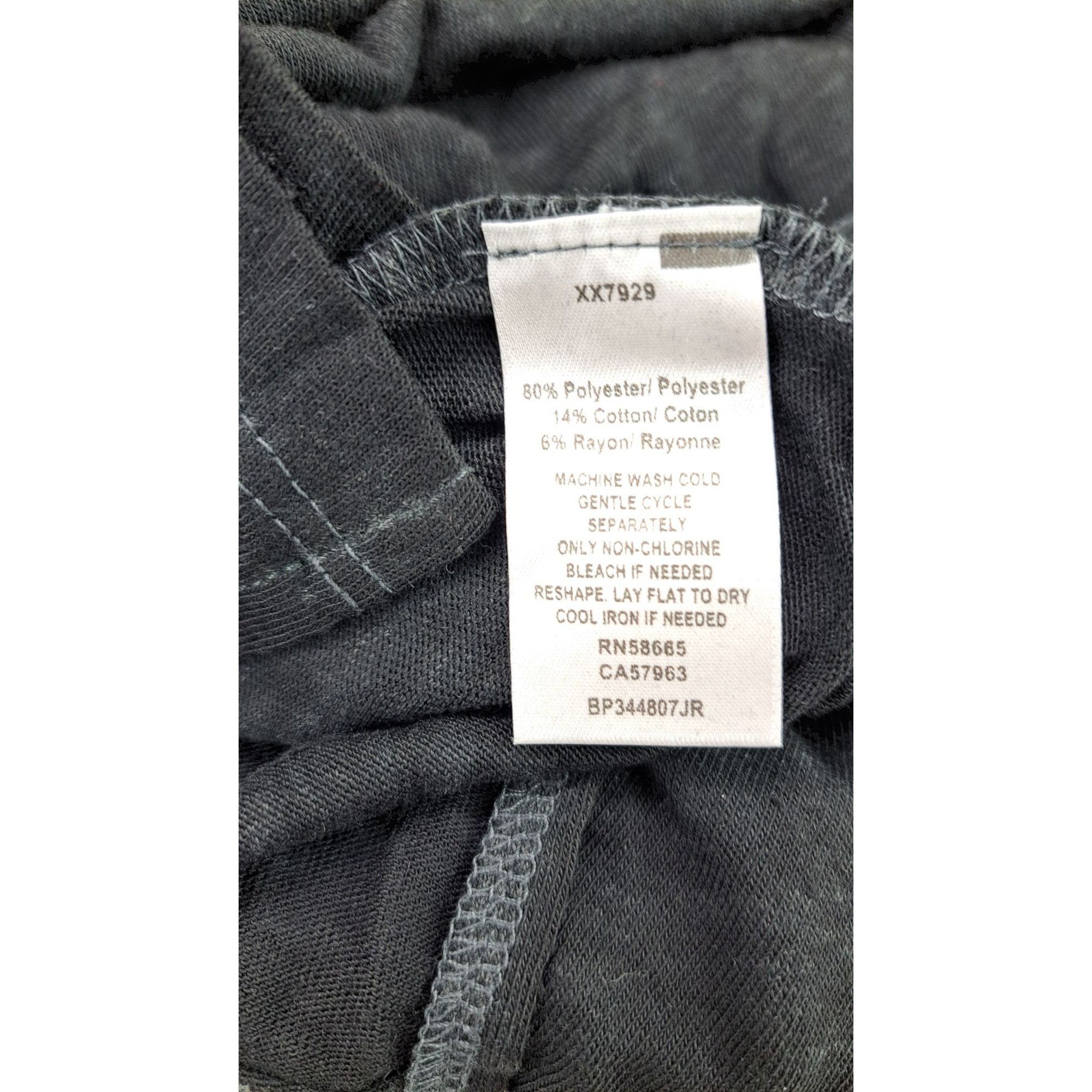 BP. BP Black V-Neck Short Sleeve Top Women Size Medium Nordstrom Size M / US 6-8 / IT 42-44 - 5 Thumbnail