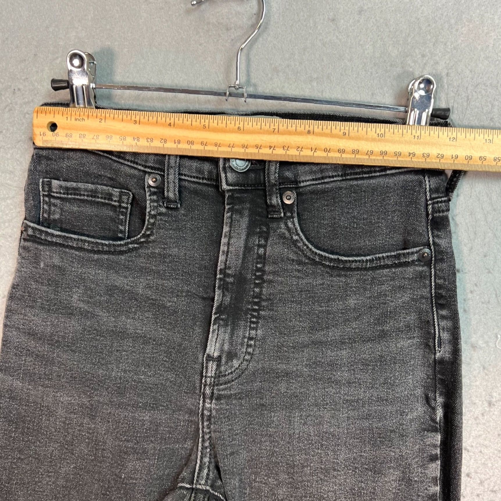Everlane Everlane Jeans Slim Bootcut Black 25 Womens Denims Stretch Cotton Blend 5-Pocket Inseam 26 Regular Size Type Size 42" / US 20 - 5 Thumbnail