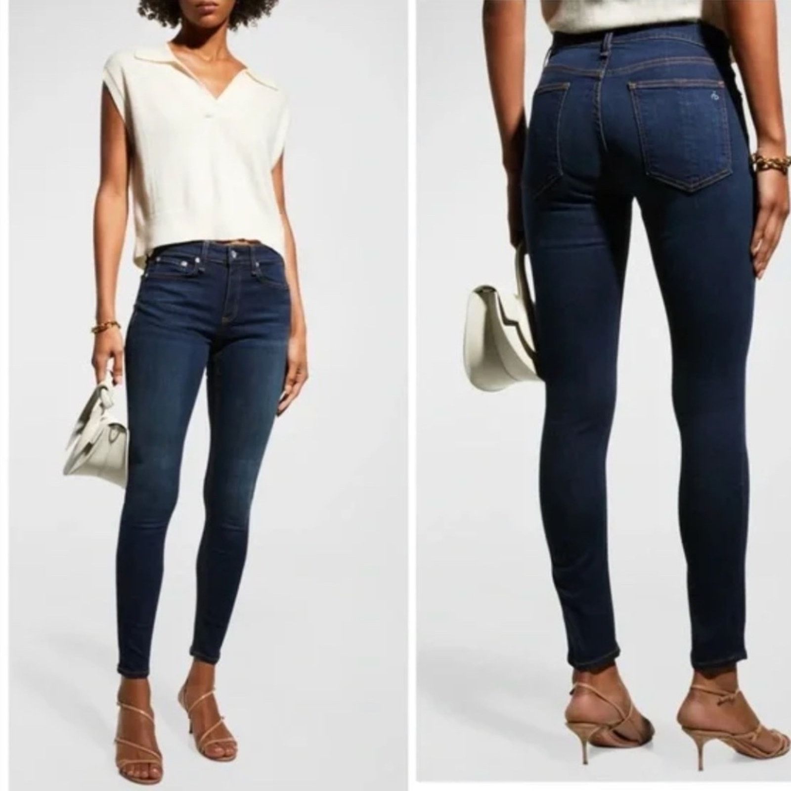 Rag & Bone Rag & Bone Women's Cate Mid-Rise Skinny Jean - 24 Size 24" / US 00 / IT 34 - 1 Thumbnail