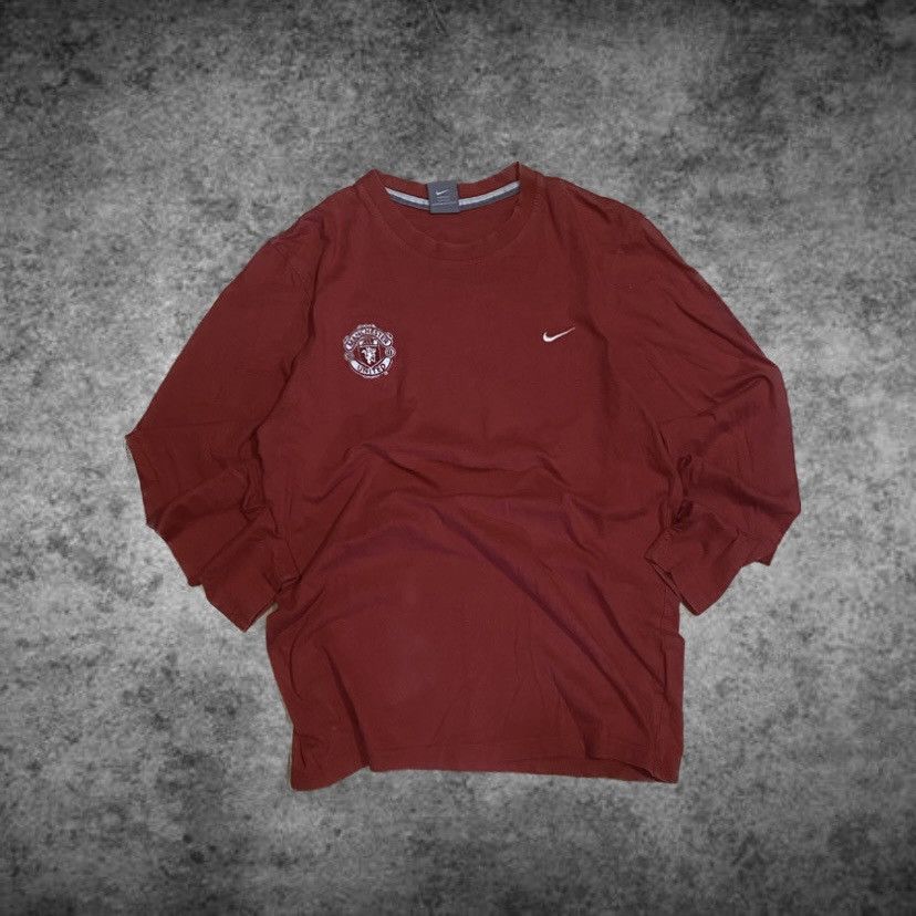 Nike Vintage Nike Manchester United longsleeve Size US M / EU 48-50 / 2 - 1 Thumbnail