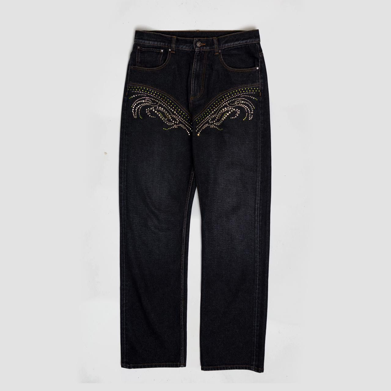 Y/Project spring 2021 Rhinestone Jeans | Grailed