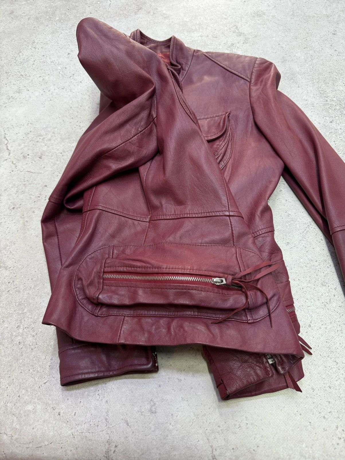 Junya Watanabe Vintage Real Leather Multi-pocket Jacket Size US S / EU 44-46 / 1 - 2 Thumbnail