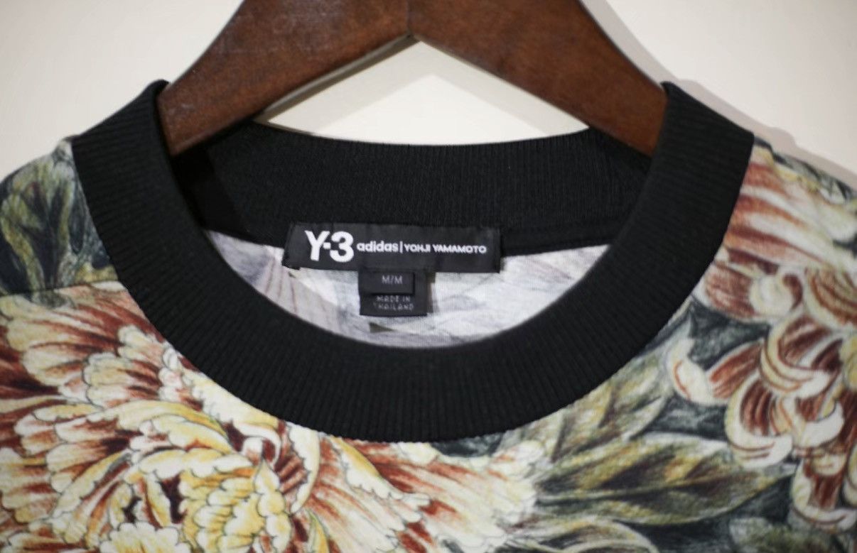 Y-3 Y-3 short sleeve with floral illustration print J35 Size US M / EU 48-50 / 2 - 3 Thumbnail
