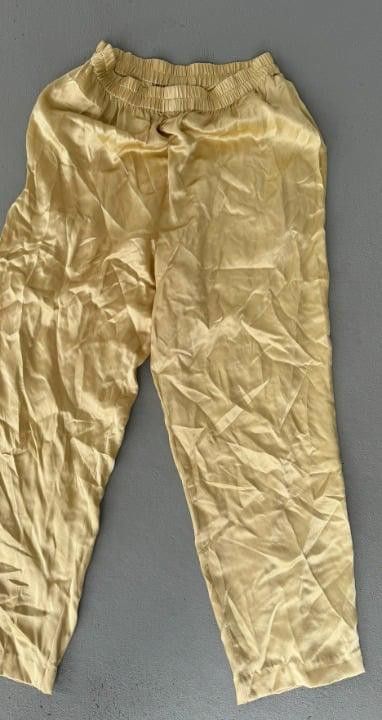 Designer CW 100% Silk Pants Size 28" / US 6 / IT 42 - 1 Thumbnail