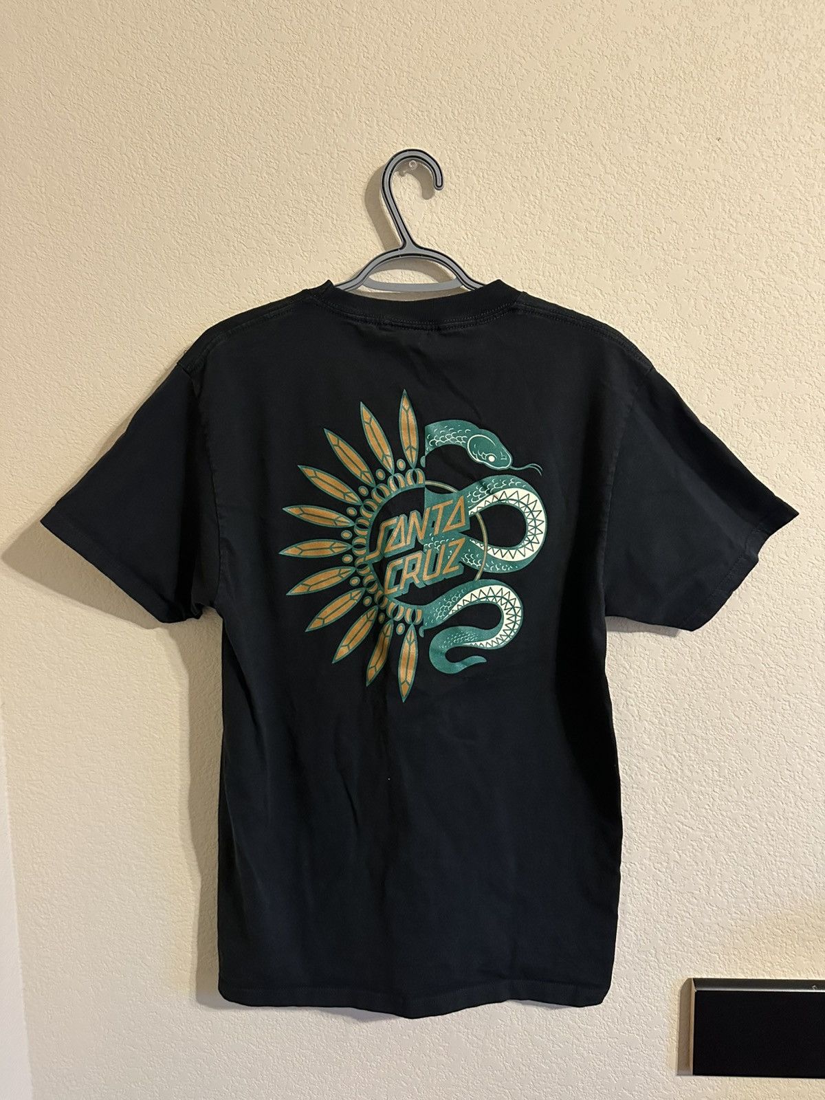 Vintage Santa Cruz Surf Snake graphic tshirt
