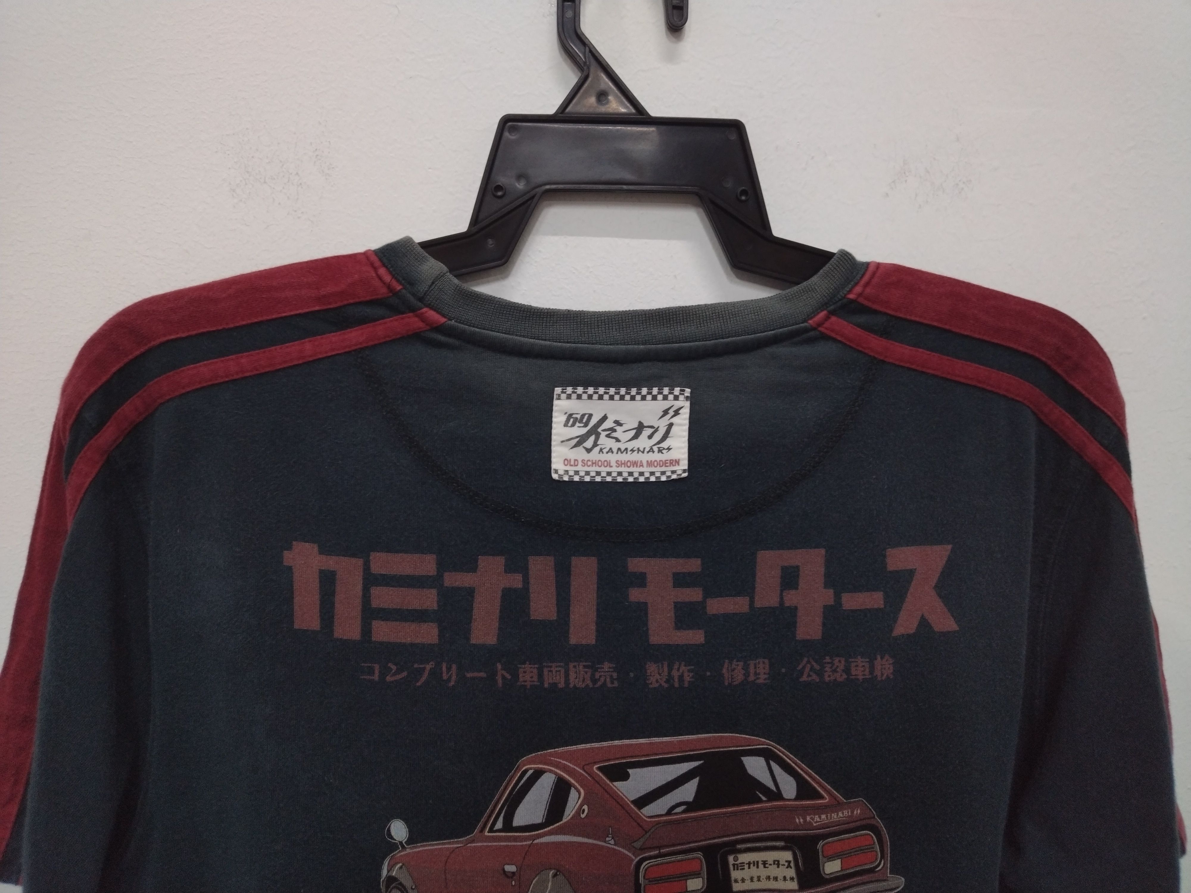 Japanese Brand 🎉💥 Rare!! Ted Company Kaminari Old School Showa Modern Tee Size US M / EU 48-50 / 2 - 11 Thumbnail