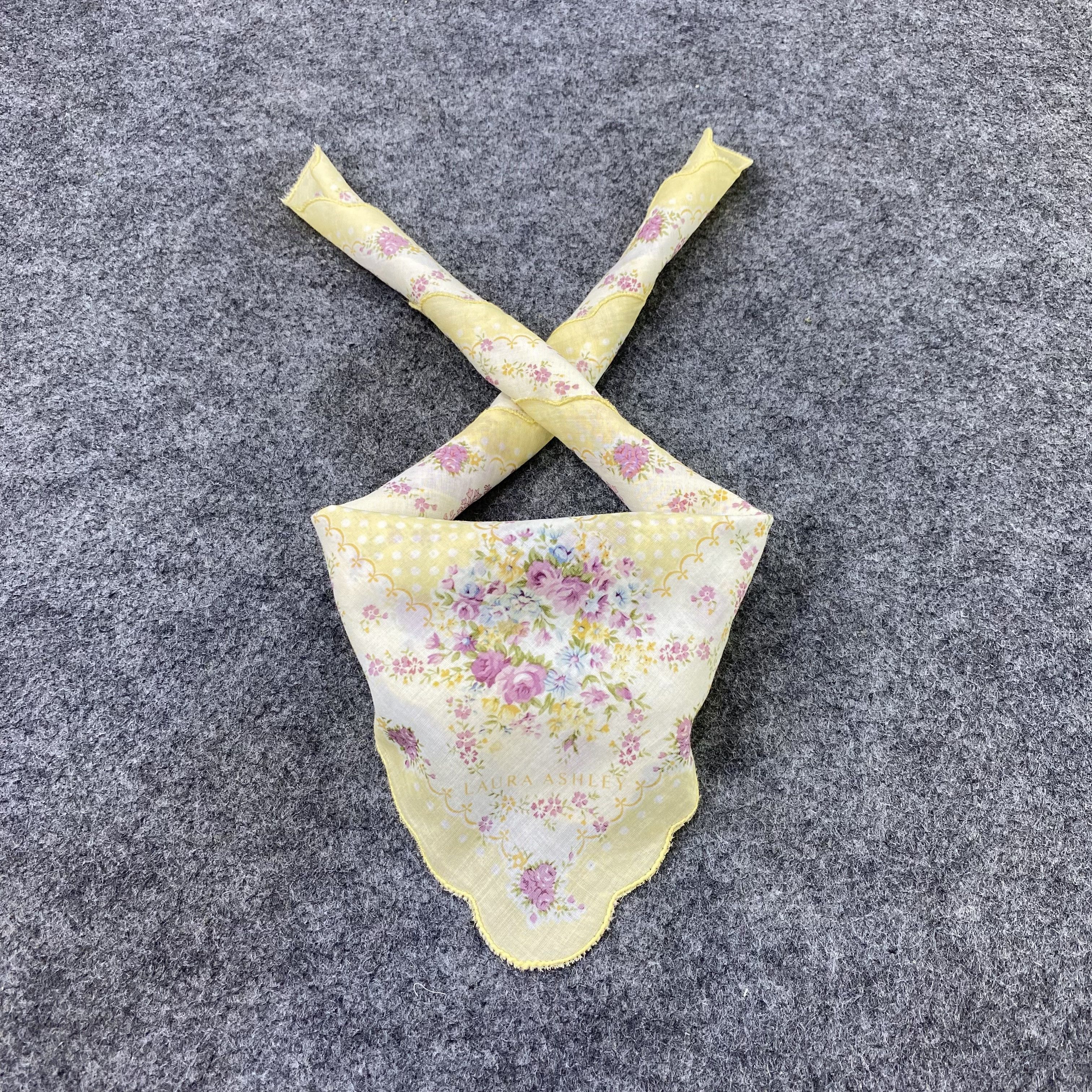 Laura Ashley Laura Ashley Handkerchief Neckerchief Bandana-B2007 Size ONE SIZE - 2 Thumbnail