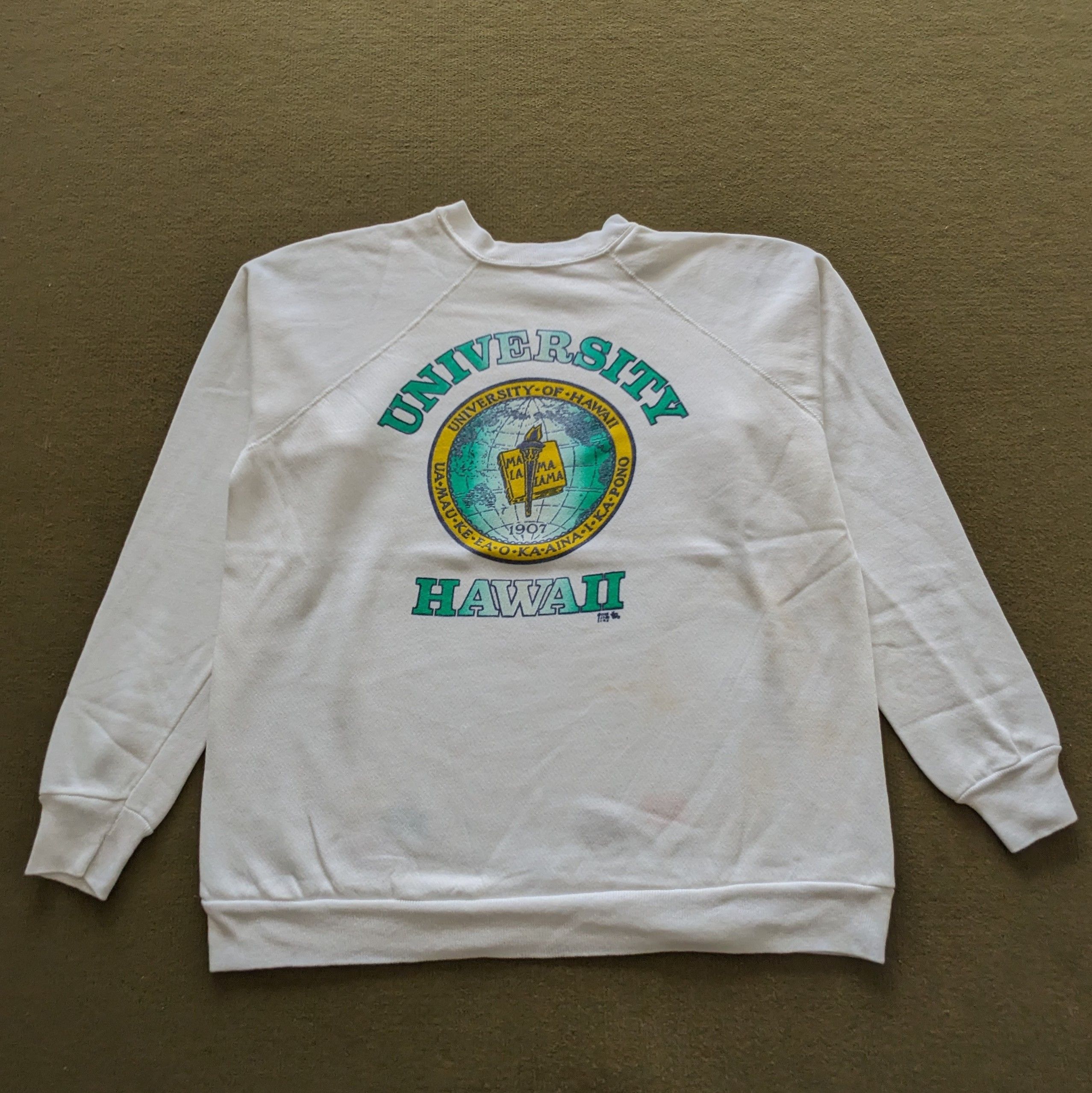 Other Vintage University Of Hawaii Sweatshirt Size US M / EU 48-50 / 2 - 2 Thumbnail