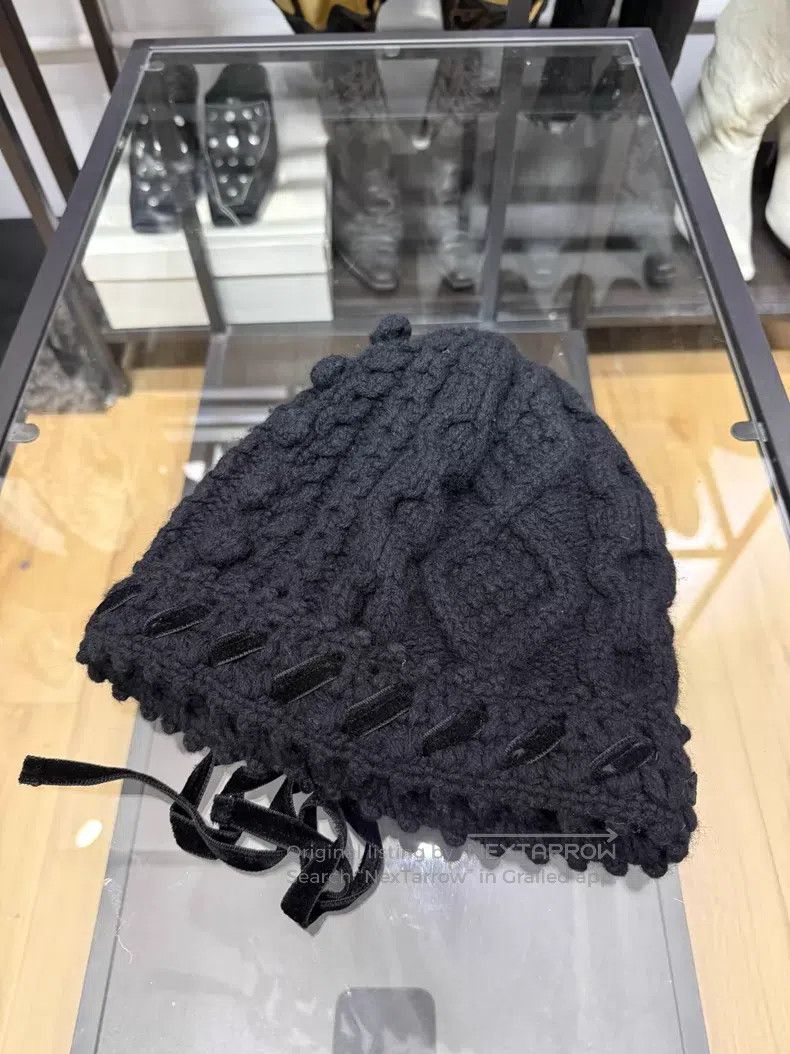 Comme des Garcons Comme Des Garcons Knitted wool hat| Size ONE SIZE - 4 Thumbnail