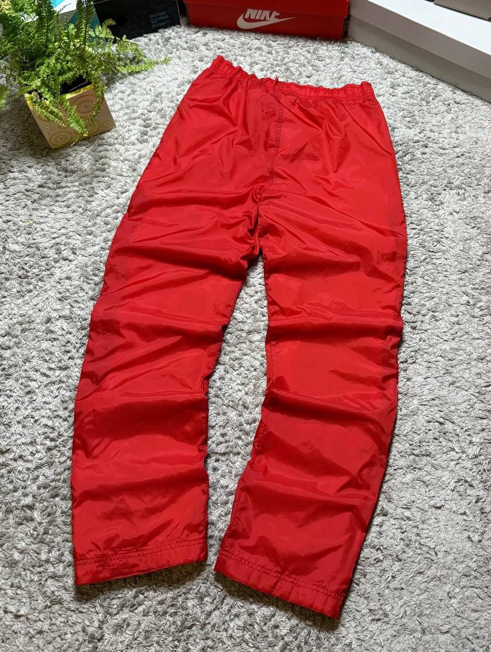 Nike 00s Nike TN Vintage Drill Double Swoosh Logo Retro Pants Y2K Size US 32 / EU 48 - 7 Thumbnail
