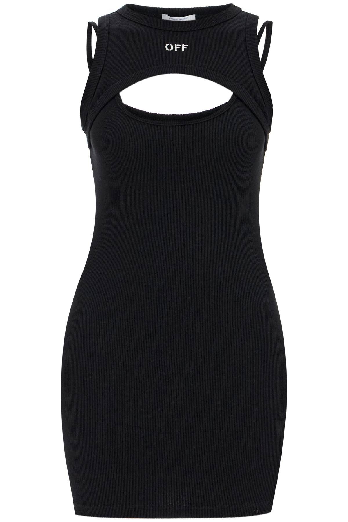 Off-White OFF-WHITE Layered Sleeveless Mini Dress With Size S / US 4 / IT 40 - 1 Thumbnail