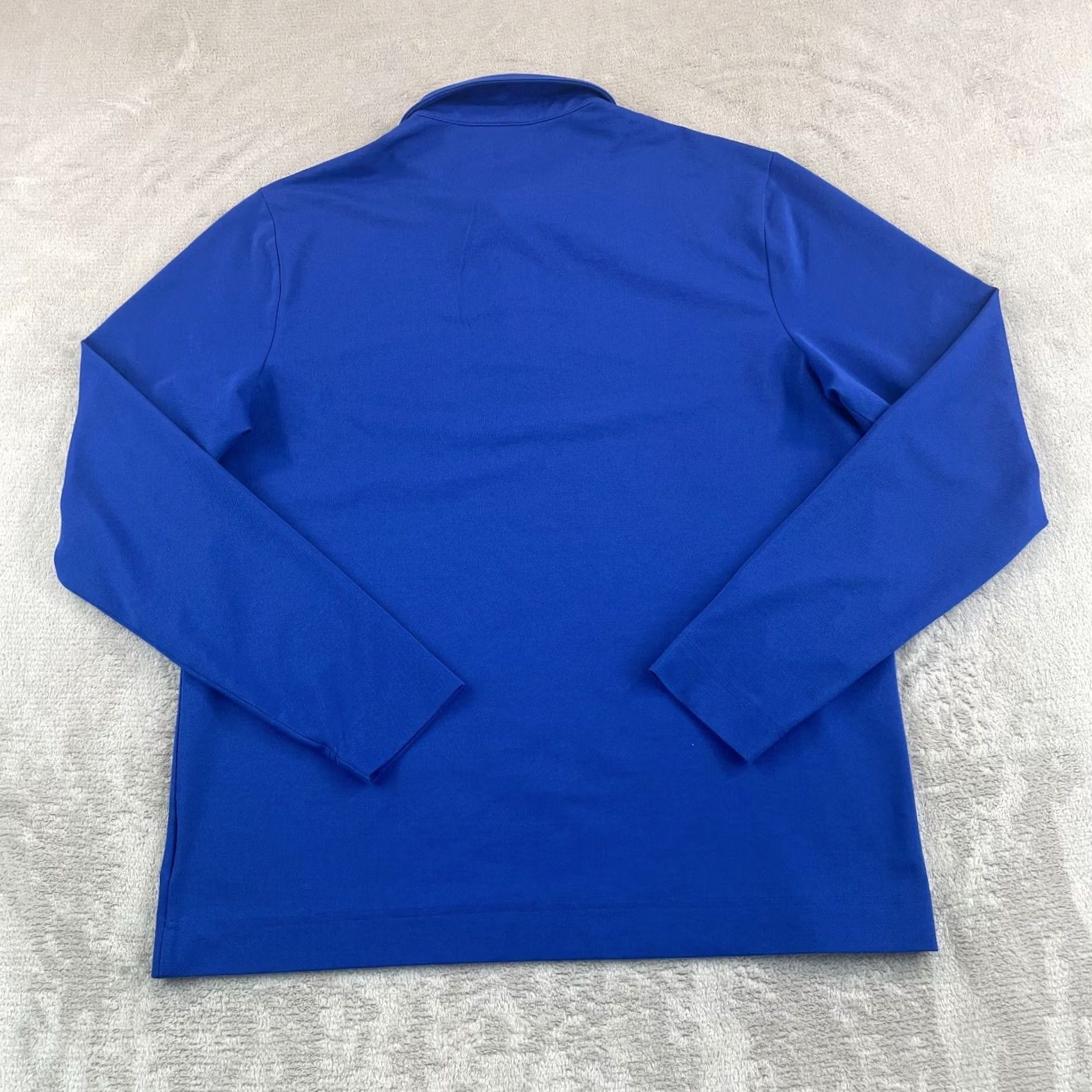 Bogner Bogner Timon Polo Shirt Men XL Blue Performance Golf Long Sleeve Designer Size US XL / EU 56 / 4 - 4 Thumbnail