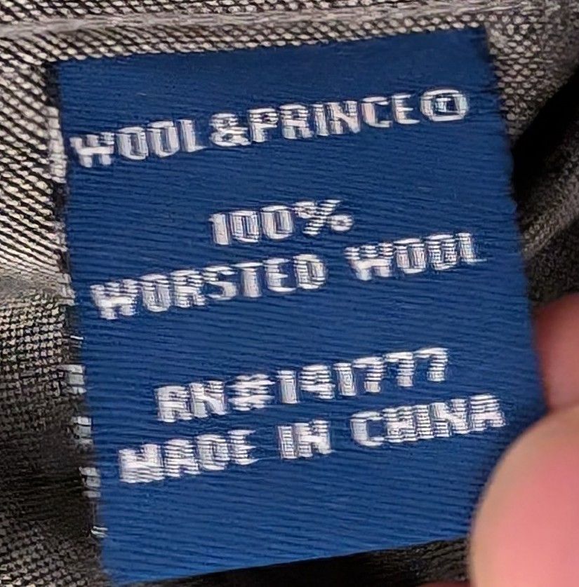 Wool&Prince Wool & Prince 100% Worsted Wool Button Up Oxford Shirt Size US M / EU 48-50 / 2 - 4 Thumbnail