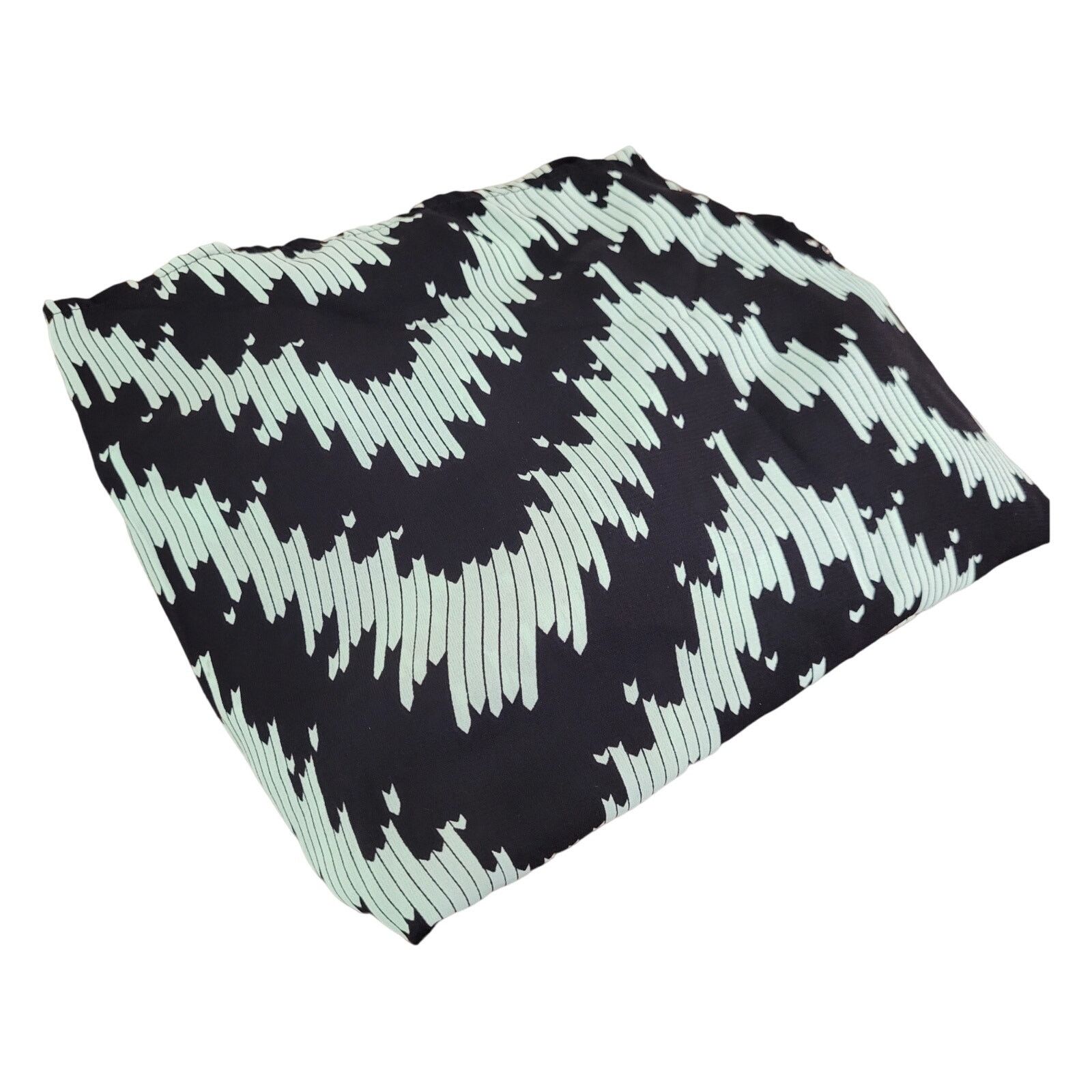 Other Auditions 3XL Top Polyester Black and Teal Chevron Size 3XL / US 20-22 - 4 Thumbnail