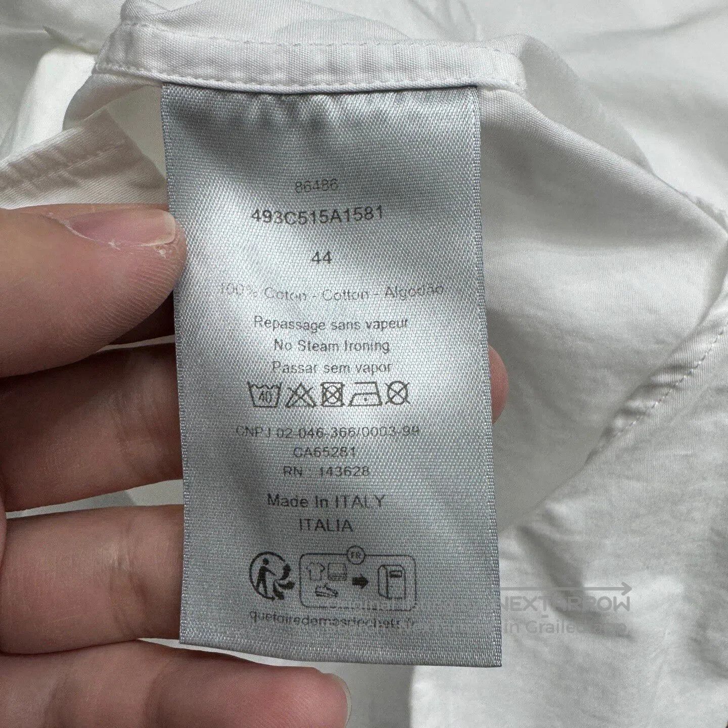 Dior Dior 1947 short-sleeved shirt| Size US S / EU 44-46 / 1 - 5 Thumbnail